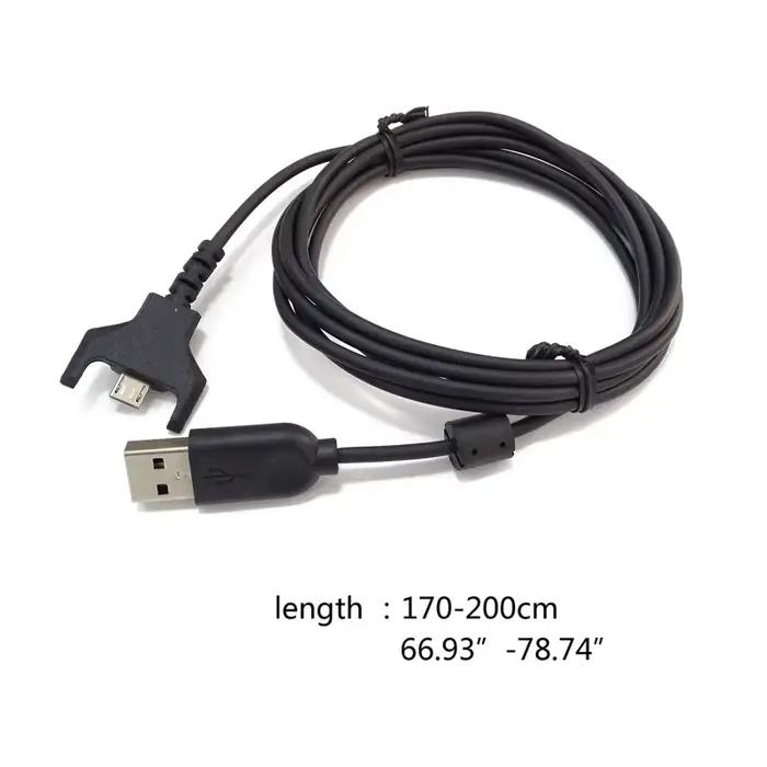 Câble de charge USB de remplacement pour souris de jeu sans fil Logitech G Pro X Superlight pour GPW
