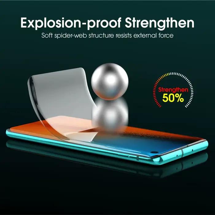 Protection d'écran Vothoon pour Samsung Galaxy S24 Ultra S23 Plus S22+ S21 S20 5G Film hydrogel à co