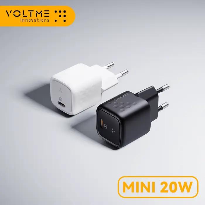 Chargeur mini USB type C Voltme-20w, charge rapide, QC3.0 PD 3.0, pour iPhone 12/13/14 pro, Samsung,