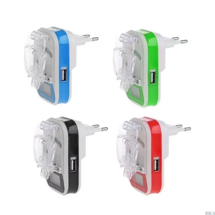 R9UA Universal Battery Eu / US Prig Adaptateur pour les téléphones portables pour recharge des batte