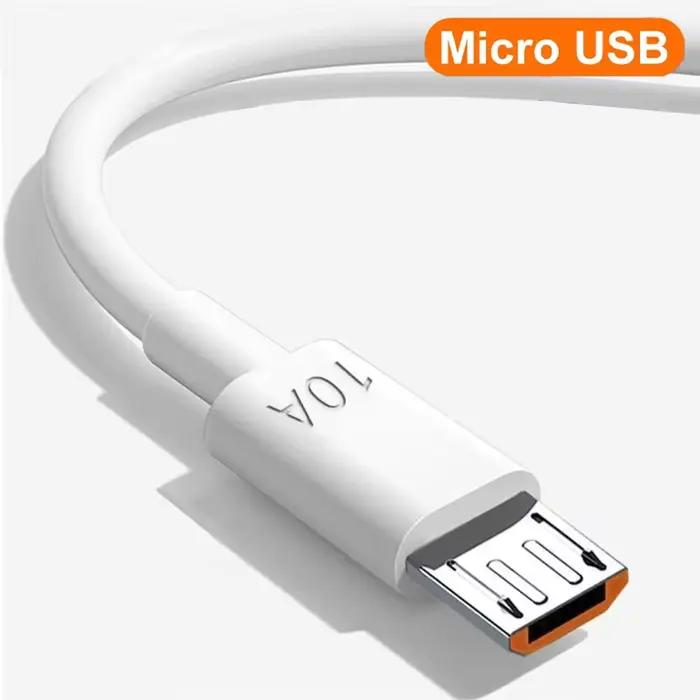 NNBILI universel 10A câble Micro USB vitesse charge rapide cordon USB pour Samsung Galaxy S7 S6 PS4