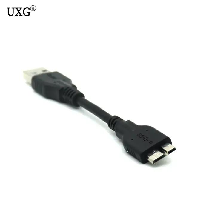 Câble Micro B USB 3.0 mâle vers USB 3.0, cordon de 10cm, 20cm, 30cm, 50cm, 1ft, pour disque dur exte