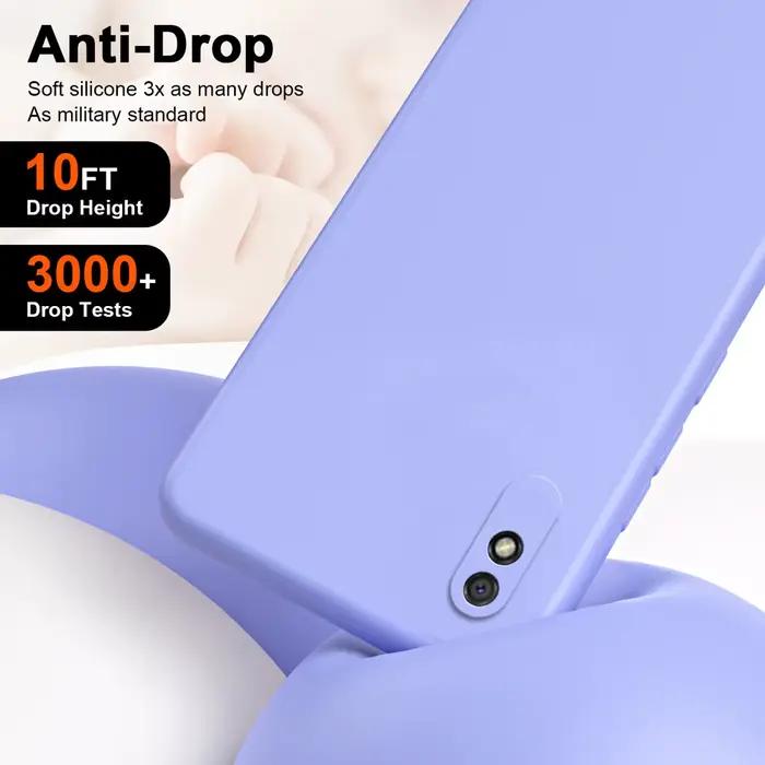 Coque de téléphone en Silicone liquide de luxe pour Xiaomi Redmi 9A 9 AT 9i 9AT