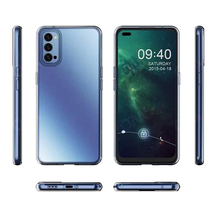 Coque de téléphone en silicone transparent pour OPPO Realme 7, 7i, X7 Pro Max, Ultra Realme7, coque