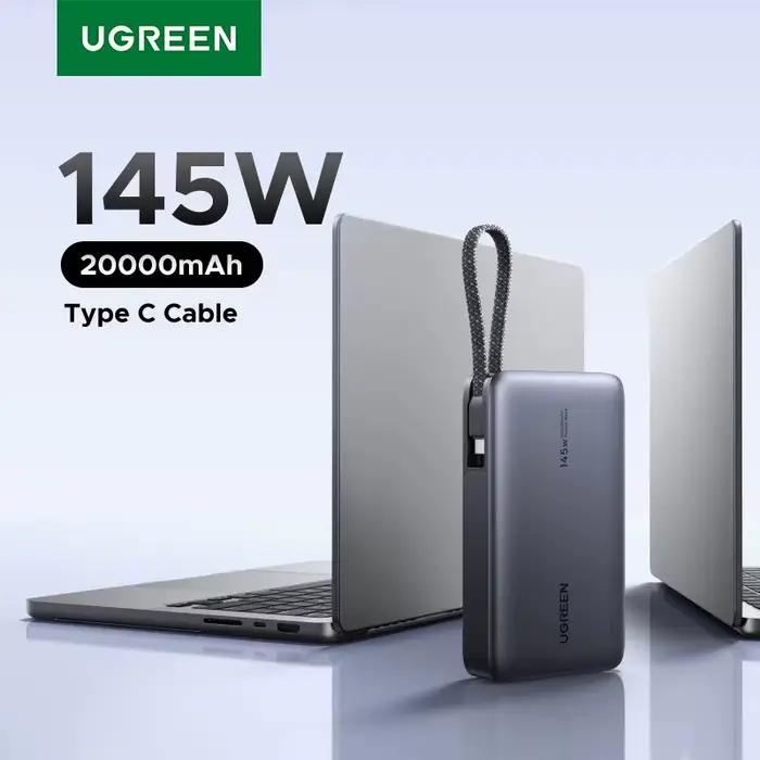 UGREEN 145W / 165W Power Bank 20000mAh / 25000mAh Charge Rapide PD PPS Power Bank Portable 100W / 14