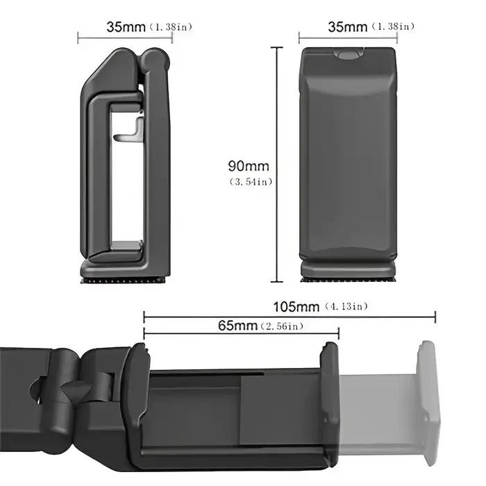 Support de téléphone Portable pliable pour avion, support de téléphone Portable rotatif pour Selfie,