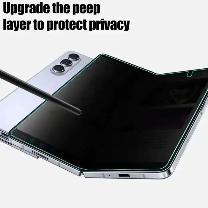 Film Hydrogel Anti-espion, 2 pièces, pour Samsung Galaxy Z Fold 2 3 4 5, protecteur d'écran intérieu