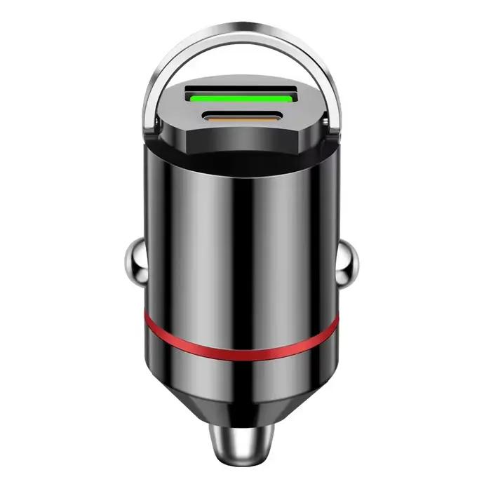 Chargeur de voiture 100W, charge rapide PD pour IPhone QC3.0, Mini USB Type C, chargeur de téléphone