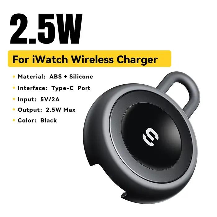 Essager USB C chargeur sans fil pour Apple IWatch 8 7 SE chargeur magnétique Ultra portable Station