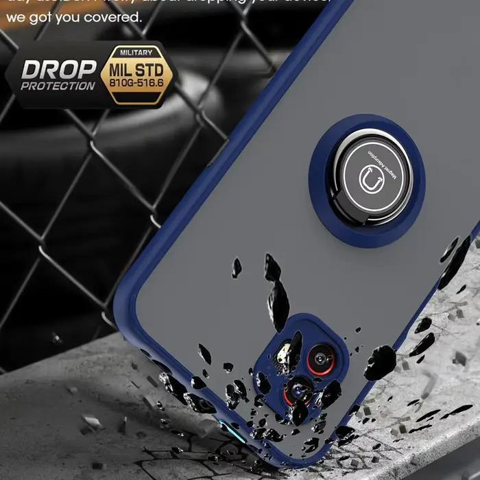 Coque mate blindée pour Samsung Galaxy Xcover 7 Xocver 6 Pro, anneau de couverture, support magnétiq