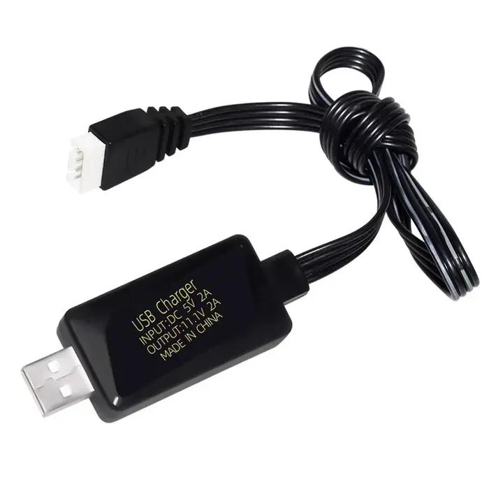 Chargeur de batterie Li-ion 11.1V 3S avec Balance et lumière de protection, chargeur USB pour Batter