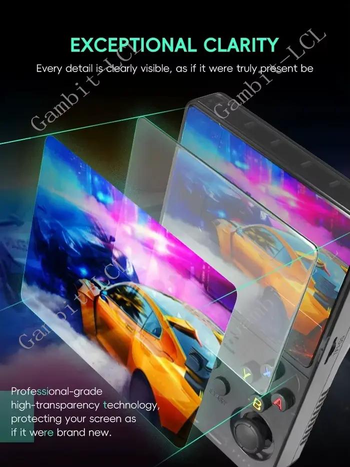 2-5 pièces 9H HD verre trempé d'origine pour MIYOO Mini V4 Console de jeu portable MIYOOMini MiniV4