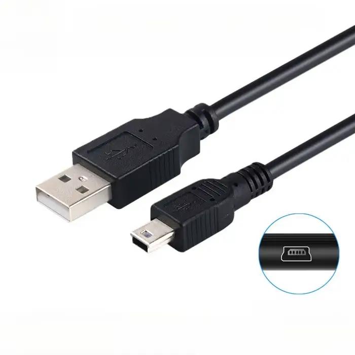 Mini câble de données USB V3 5 broches Mini USB vers USB 2.0 câble de données pour lecteur MP3 MP4 v