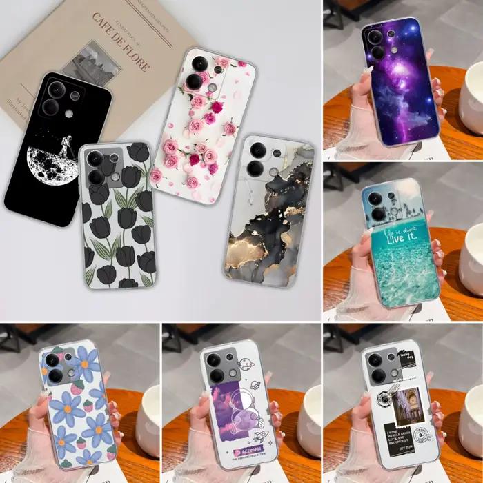 Pour Redmi Note 13 Pro Plus coque de téléphone créatif amusant doux mince Silicone Transparent Anti