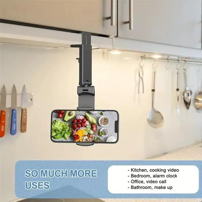 Support de téléphone Portable pliable pour avion, support de téléphone Portable rotatif pour Selfie,