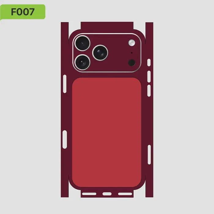 Film de protection personnalisé en vinyle premium pour iPhone 17 Pro Max – Autocollant de personnali