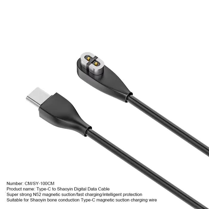 Shokz AS800/S803/S810/OpenRun casque à Conduction osseuse USB/type-c câble de charge rapide chargeur