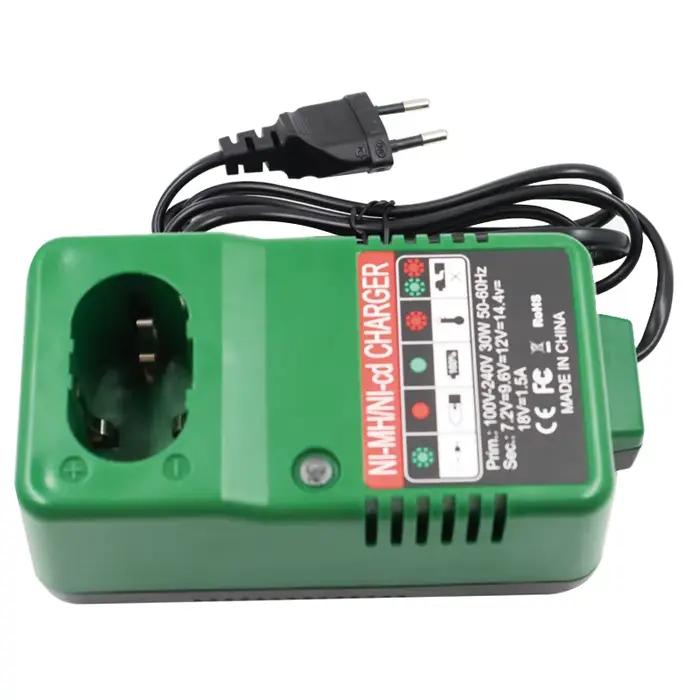 Chargeur de batterie Ni-WindNi-hm pour uration 7.2V, 9.6V, 12V, 14.4V, 18V, perceuse électrique, tou