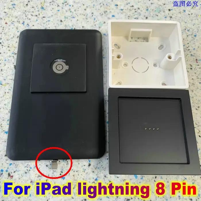 Magnet Wall Mounted Wireless Tablet Charger Magnetic Tablet Stand Holder Smart Home Control Panel po