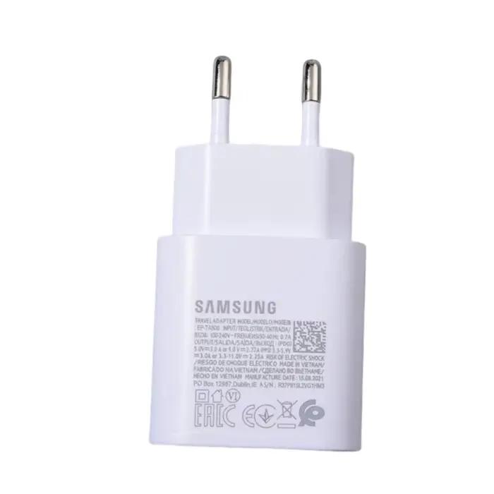Samsung – chargeur authentique 25W, Charge rapide, adaptateur Original, câble de Type C pour Galaxy