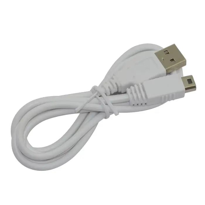 Câble de chargement d'alimentation de données de chargeur USB blanc de haute qualité pour contrôleur