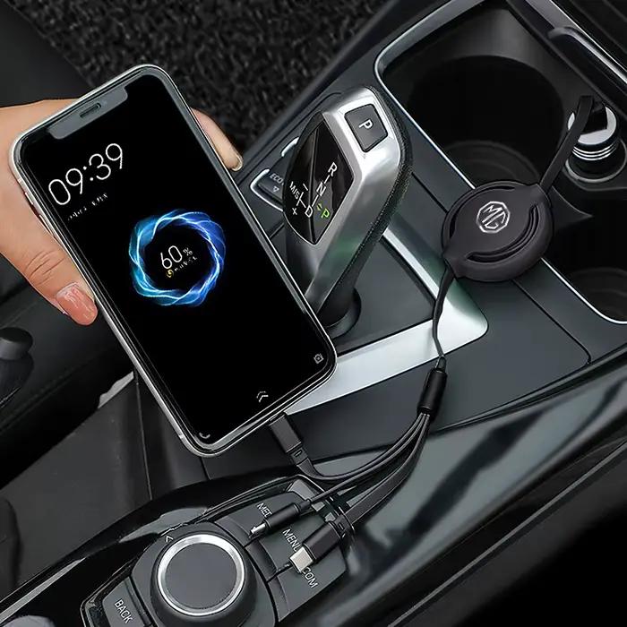 Câble de chargement de données pour intérieur de voiture