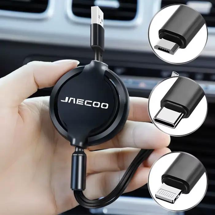 Câble de charge et de données 3-en-1 pour voiture