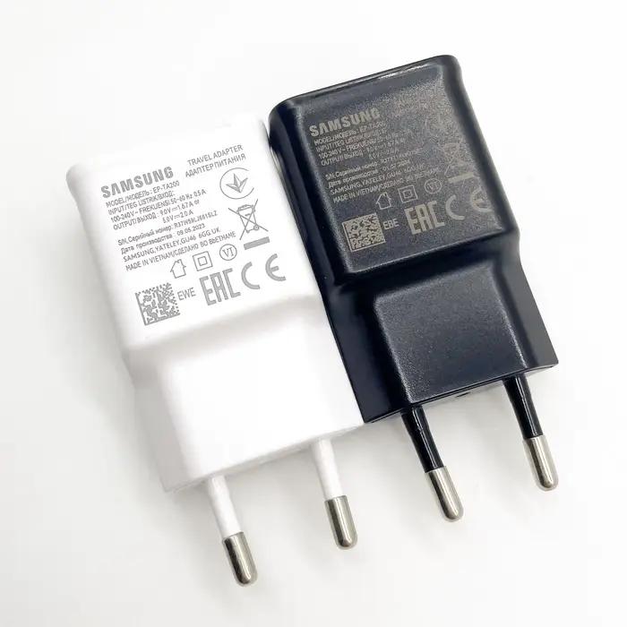 Chargeur rapide Samsung S10 S9 15W EP-TA200, câble USB Type C, adaptateur secteur pour Galaxy Note 8 9 A90 A80 S9 S10E A13 A14 A15