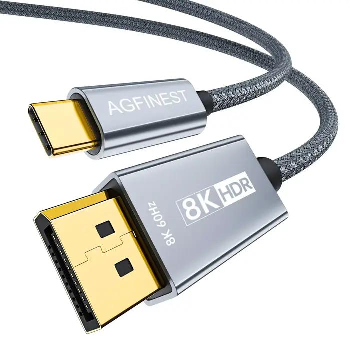 Câble USB C vers DisplayPort 1.4 8K60Hz 4K144Hz