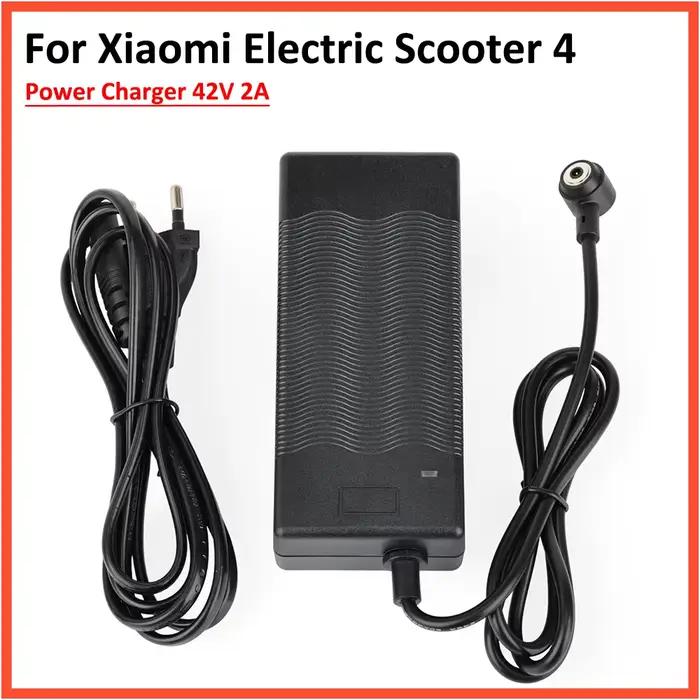 Adaptateur de chargeur d'alimentation 42V 2a pour Scooter électrique Xiaomi 4 Pro 4 Lite, pièces de chargeur de batterie pour Scooter