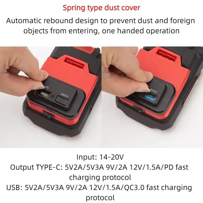 Adaptateur de source de batterie externe