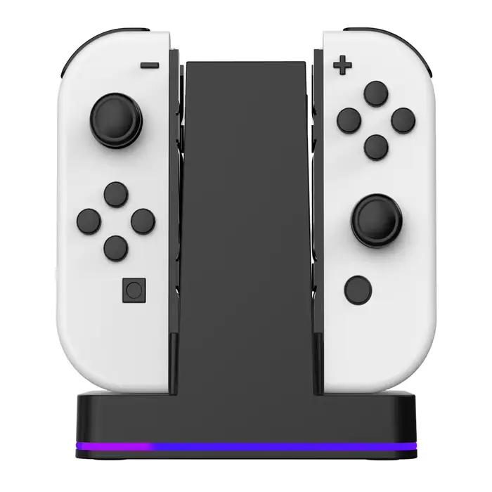 Chargeur pour manettes Joy-Con Switch avec indicateur LED