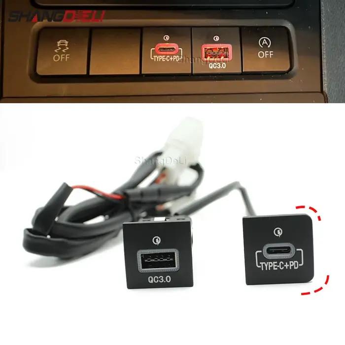 Chargeur USB de voiture PD