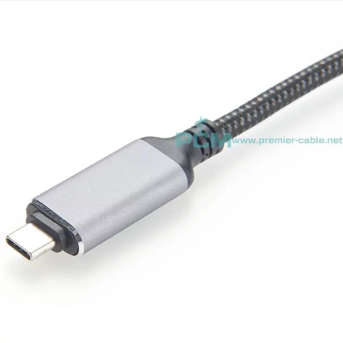 Adaptateur Ethernet USB Type C vers RJ45 Câble Réseau LAN Gigabit 1000Mbps Compatible avec Thunderbolt 3 pour Connexion Stable et Rapide Occasions Professionnelles et Personnelles