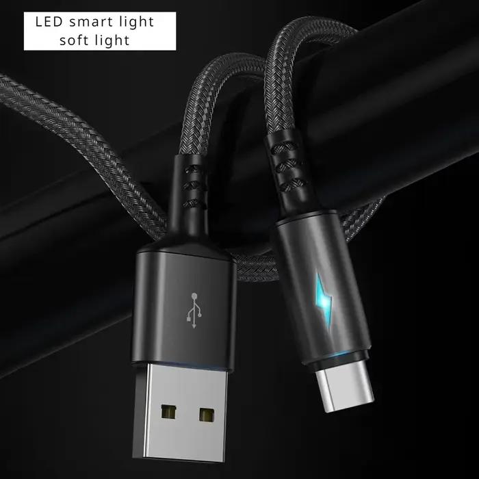 Câble de charge et de données USB C vers USB A compact