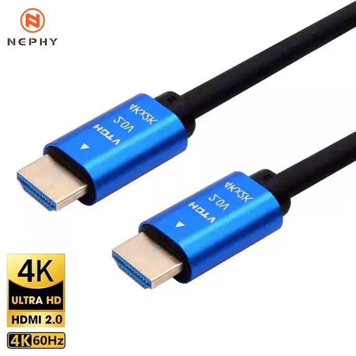 Câble HDMI 2.0 4K pour PS4 PS3 Xbox Fire TV Stick Lecteur Blu-ray HDR Haute vitesse Ethernet 4K 60Hz Mâle Longueur Variable 1.5m 3m 5m 10m 15m 20m