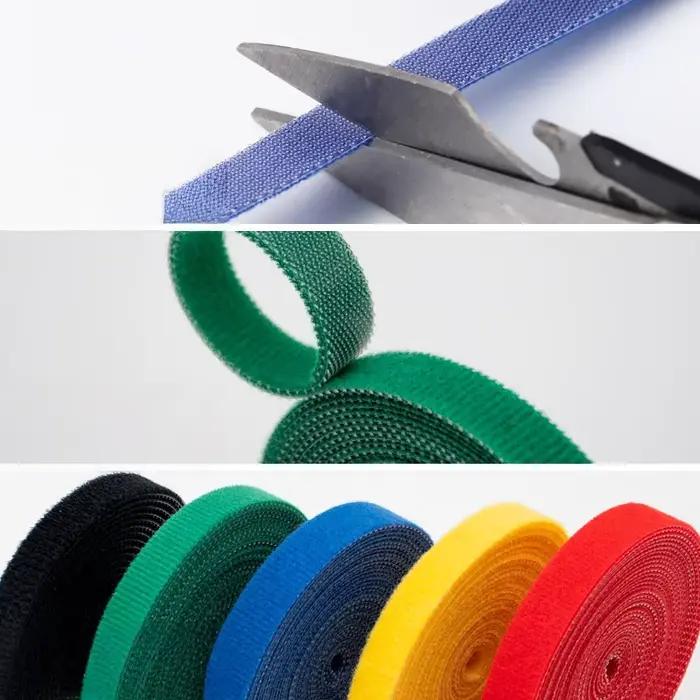 Attache-câble Velcro, organisateur de câbles de données, serre-câble auto-adhésif pour la gestion des fils