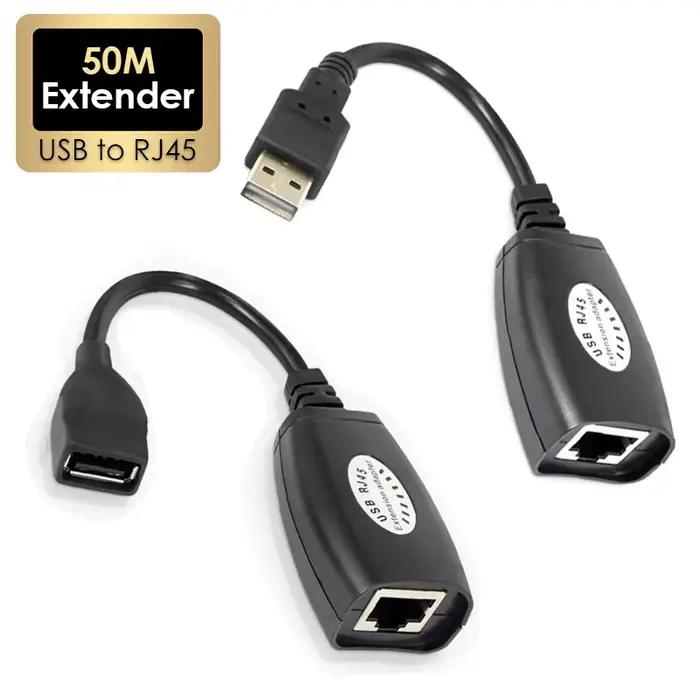 Adaptateur de câble d'extension Ethernet USB vers RJ45 LAN