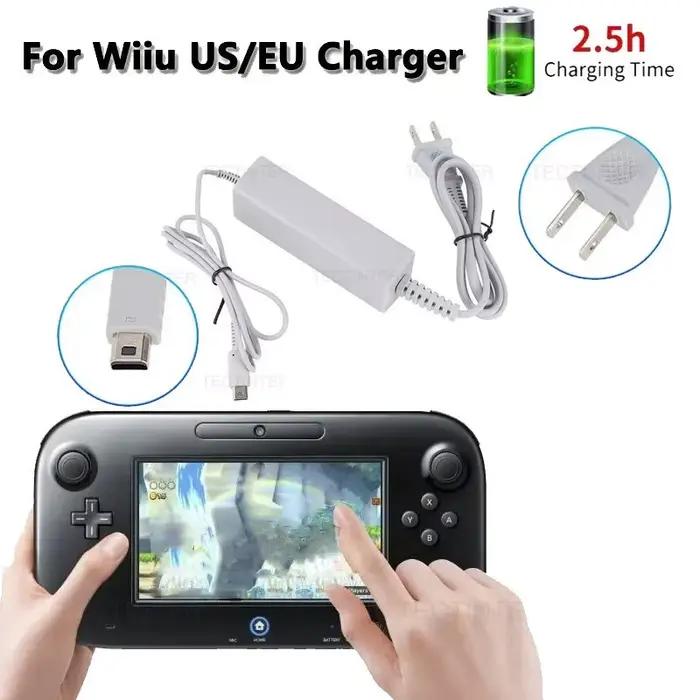 Adaptateur de chargeur secteur pour manette de jeu Nintendo Wii U
