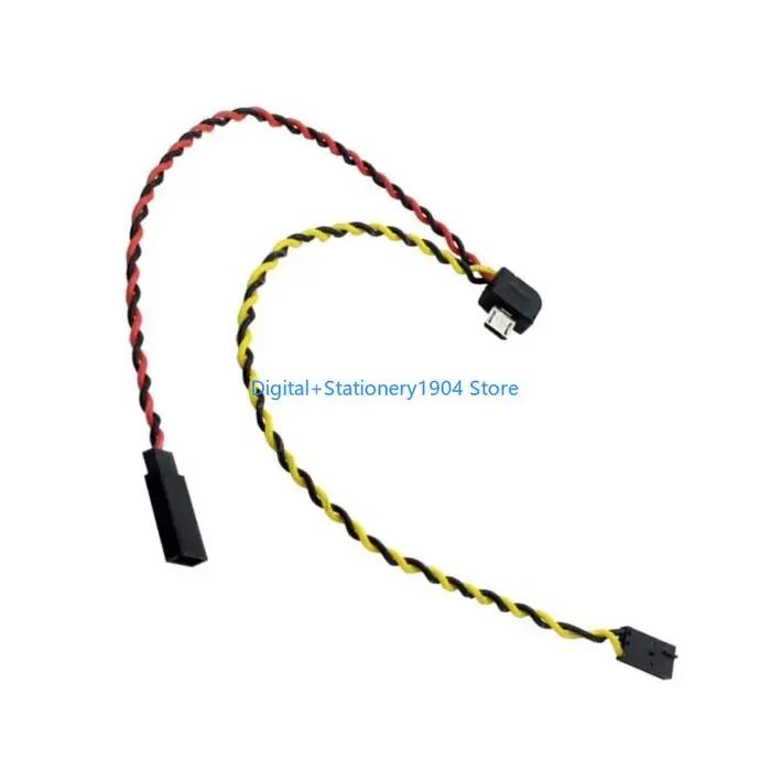 Câble FPV Micro USB vers AV pour caméras SJ4000 SJ5000 SJ6000 capture vidéo drone flux en temps réel occasions de vol