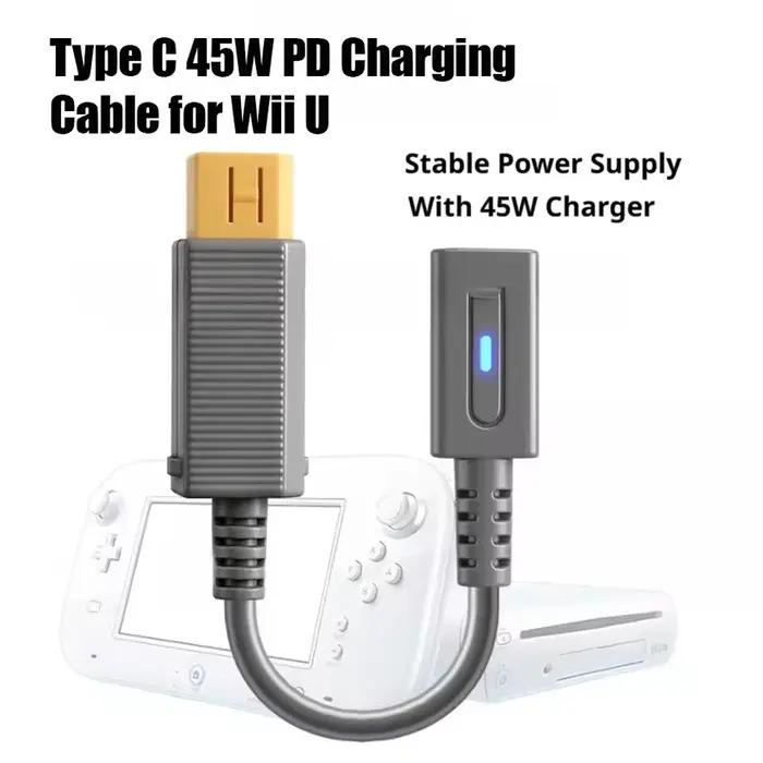Câble adaptateur d'alimentation USB-C pour Wii U