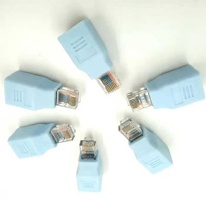 Connecteur Ethernet réseau RJ45 mâle à femelle