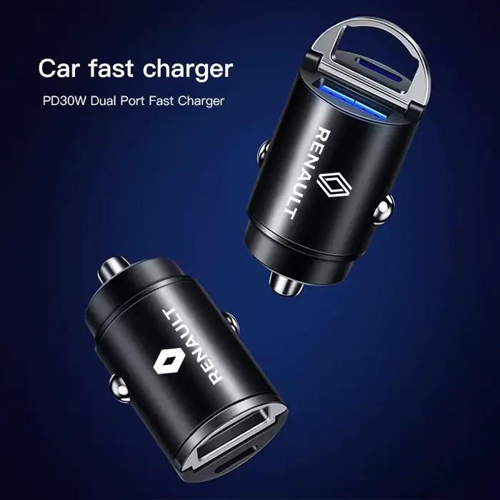 Chargeur de voiture à charge rapide 3.0 Mini PD USB Type-C