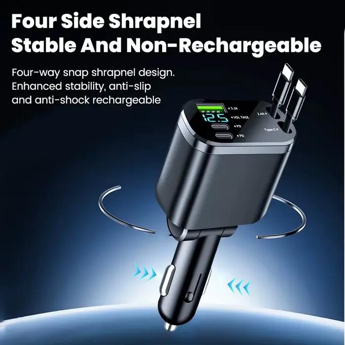 Chargeur de voiture 5 en 1 150W
