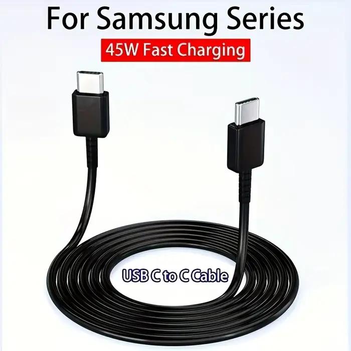 Câble de Charge rapide double USB C 5A PD 45W