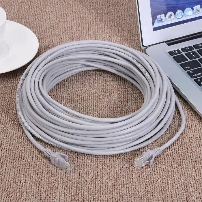 10m/15m/20m/25m/30m Câble Ethernet Haute Vitesse RJ45 Réseau LAN