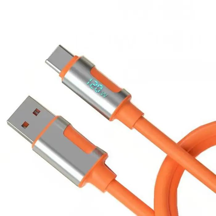 Câble de charge rapide 120W Type-C pour téléphones mobiles et tablettes