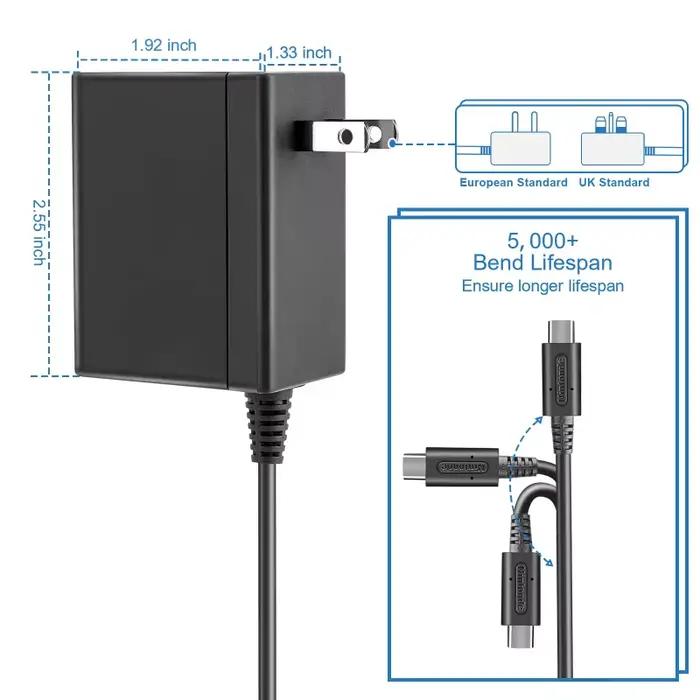 Chargeur pour Nintendo Switch