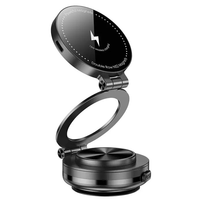 Chargeur sans fil 15W, support de téléphone Double face