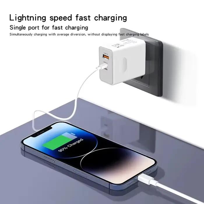 120W charge Super rapide GaN tête Flash